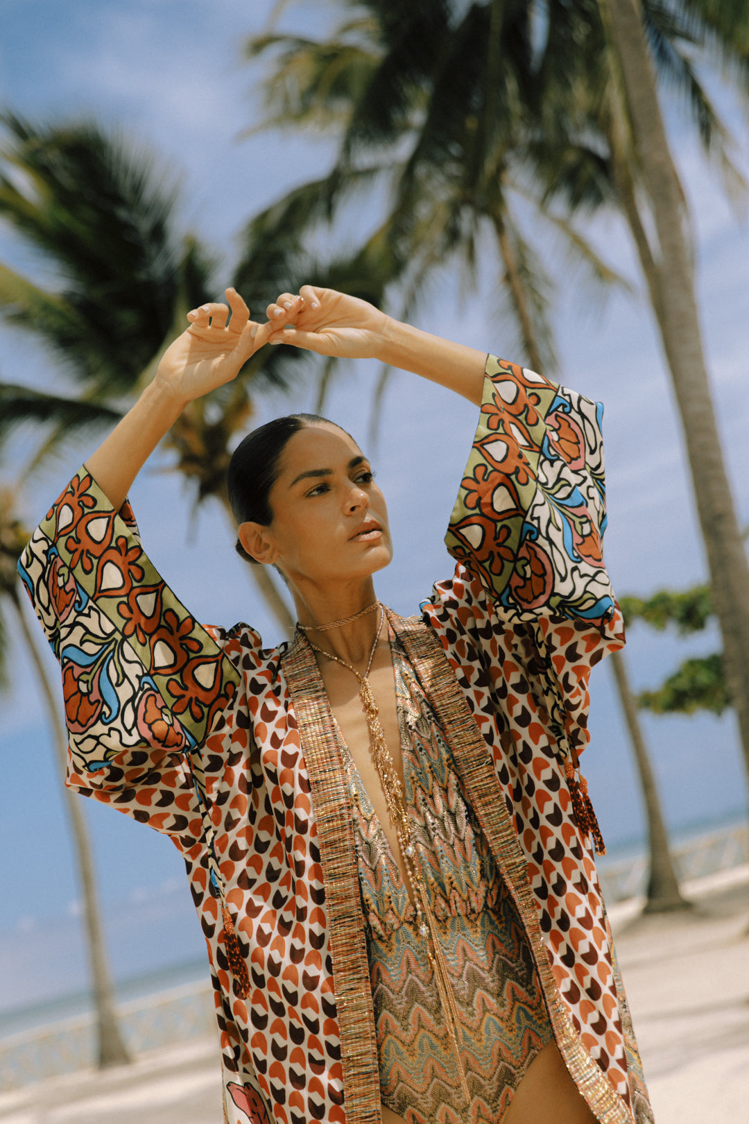 00-08-MEGAN -TR -cognac- kimono dress – anjuna collection