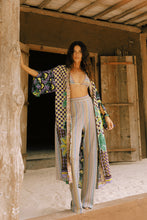 Load image into Gallery viewer, 010-MEGAN -TR -purpel- kimono dress
