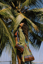 Load image into Gallery viewer, 00-07-MAGDA-TR-SHORT KIMONO DRESS
