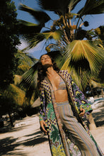 Load image into Gallery viewer, 010-MEGAN -TR -purpel- kimono dress
