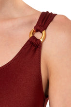 Load image into Gallery viewer, 00-07-C07-BROWN-ONE PIECE
