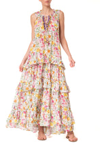 Load image into Gallery viewer, 00-LENA-WR-DRESS- ROSE IVORY
