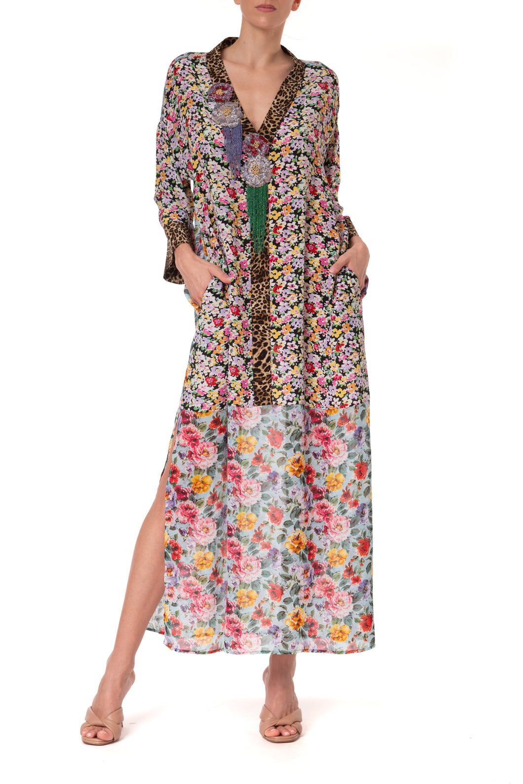 05-LILLY-MIX --DRESS- ROSE LIGHT BLUE