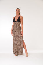 Load image into Gallery viewer, 0-LULU-LONG  DRESS-LEOPARD
