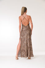 Load image into Gallery viewer, 0-LULU-LONG  DRESS-LEOPARD

