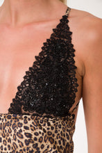 Load image into Gallery viewer, 0-LULU-LONG  DRESS-LEOPARD
