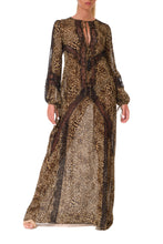 Load image into Gallery viewer, 10-LUNA -DRESS-LEOPARD
