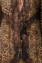 Load image into Gallery viewer, 10-LUNA -DRESS-LEOPARD
