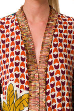 Load image into Gallery viewer, 00-08-MEGAN -TR -cognac- kimono dress
