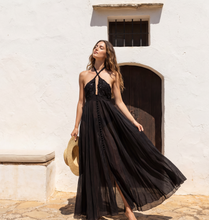 Load image into Gallery viewer, 36-CLAUDIA -DRESS- BLACK
