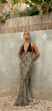 Load image into Gallery viewer, 0-LULU-LONG  DRESS-LEOPARD
