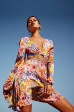 Load image into Gallery viewer, 74-Elisa-Woodstock - mini dress
